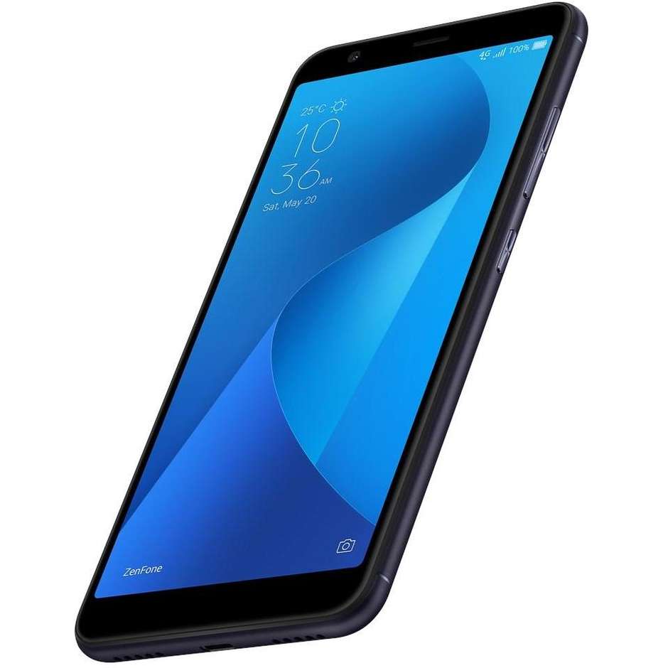 Asus ZB570TL-4A018WW ZenFone Max Plus (M1) smartphone dual sim 5,7" Full HD Ram/Rom 4/64 GB colore Deepsea Black