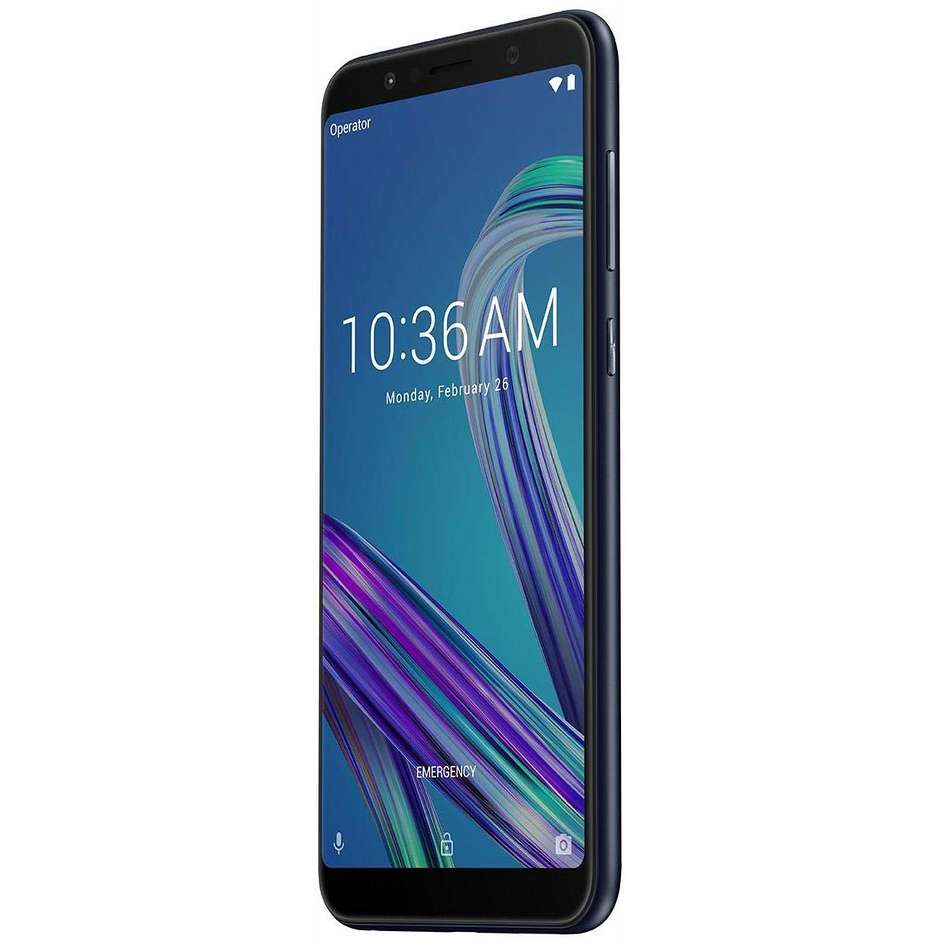 Asus ZB602KL-4A017EU ZenFone Max Pro (M1) Smartphone 5,9" Full HD+ Ram 3 GB memoria 32 GB Android 8.1 Oreo colore nero