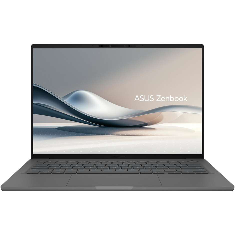 ASUS Zenbook A14 Notebook 14" Ram 16 GB Memoria 512 GB Wi-Fi Windows 11 Home Colore Grigio