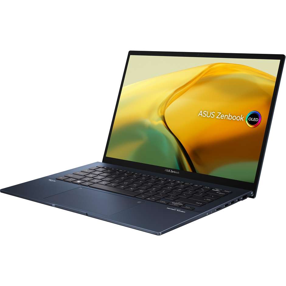 ASUS Zenbook UX3402VA-KM559W Notebook 14" Ram 16 GB Memoria 512 GB Windows 11 Home Colore Blu