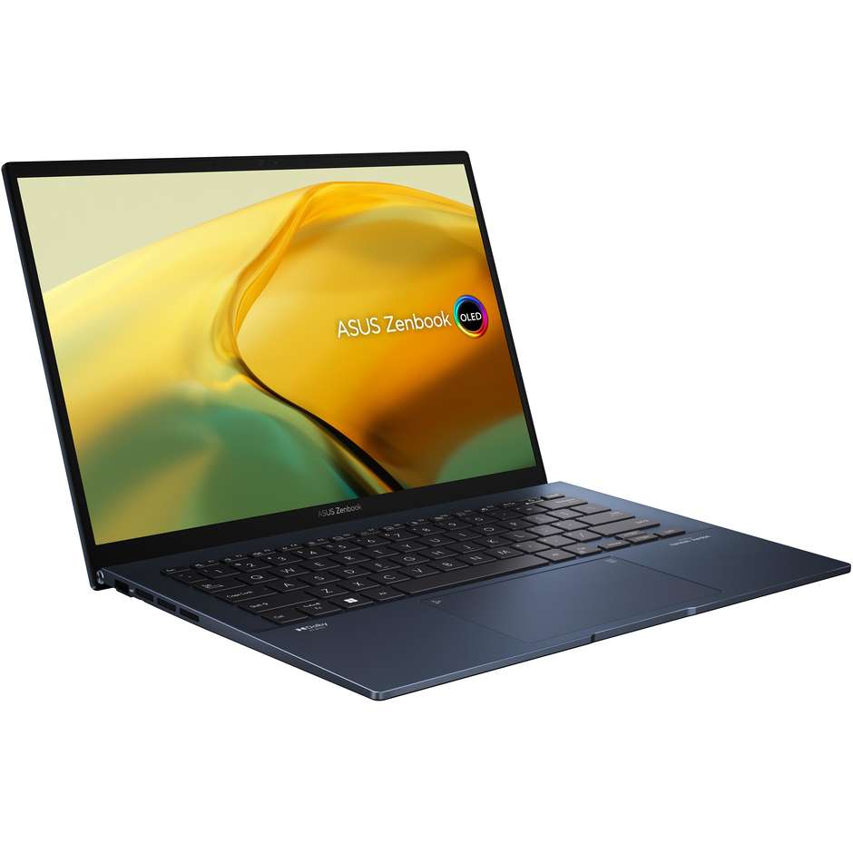 ASUS Zenbook UX3402VA-KM559W Notebook 14" Ram 16 GB Memoria 512 GB Windows 11 Home Colore Blu