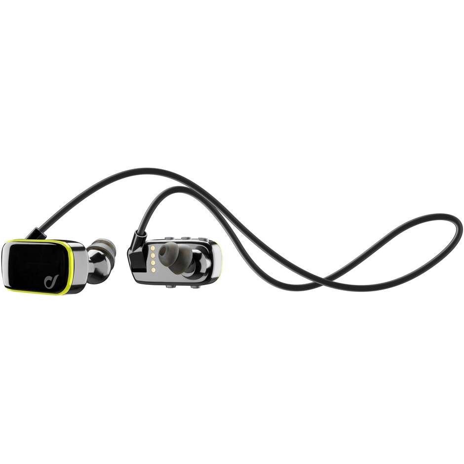 auricolare bt waterproof 4gb univ. nero