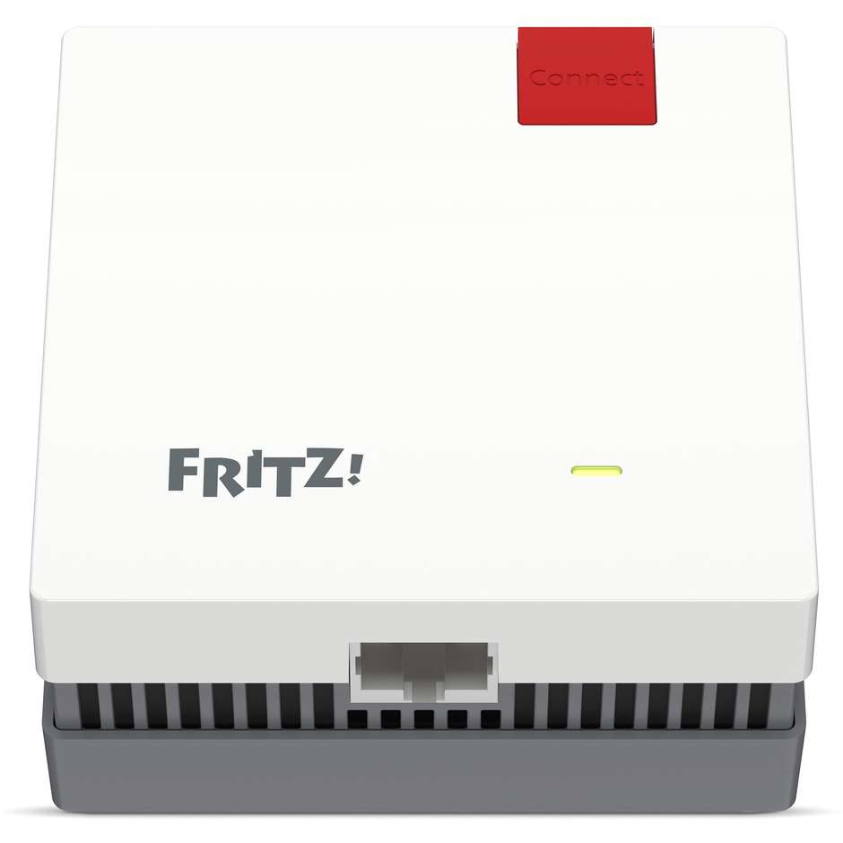AVM Fritz FRITZMESH SET 1600 3 Pack edition international Dual-band (2,4 GHz / 5 GHz) Wi-Fi 6 Colore Rosso, Bianco Interno