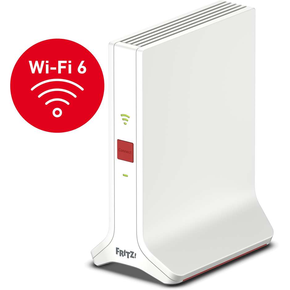 AVM FRITZ REPE3000AX Ripetitore Wi-Fi Range Extender Mesh Y 2400 Mbps Colore Bianco