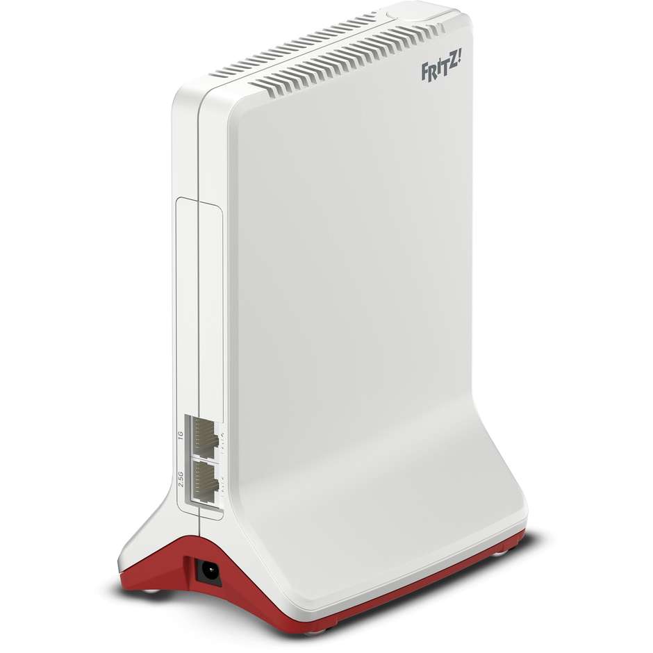 AVM Fritz REPEATER 6000 Router Ripetitore Tri-Band Wi-Fi 6 LAN colore bianco e rosso