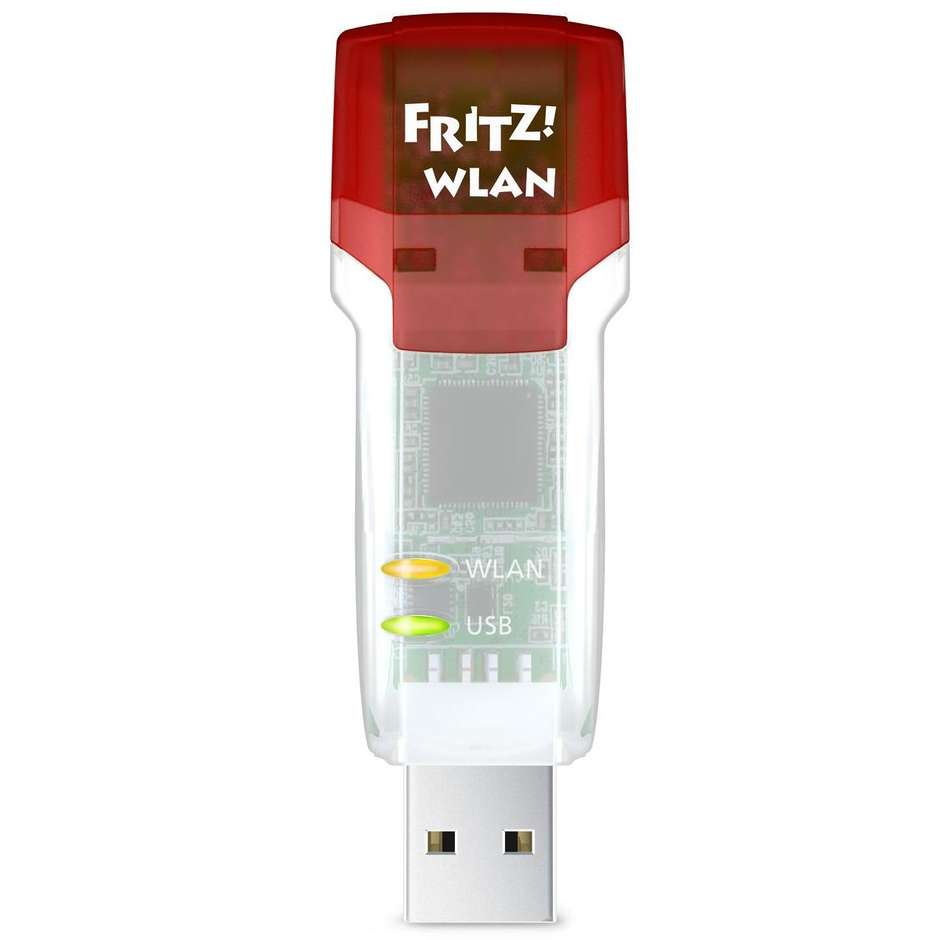 AVM FRITZ USBS AC860 Cavo / Adattatore di Collegamento Colore Red,White