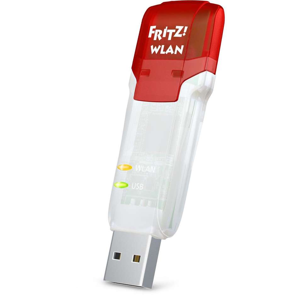 AVM FRITZ USBS AC860 Cavo / Adattatore di Collegamento Colore Red,White