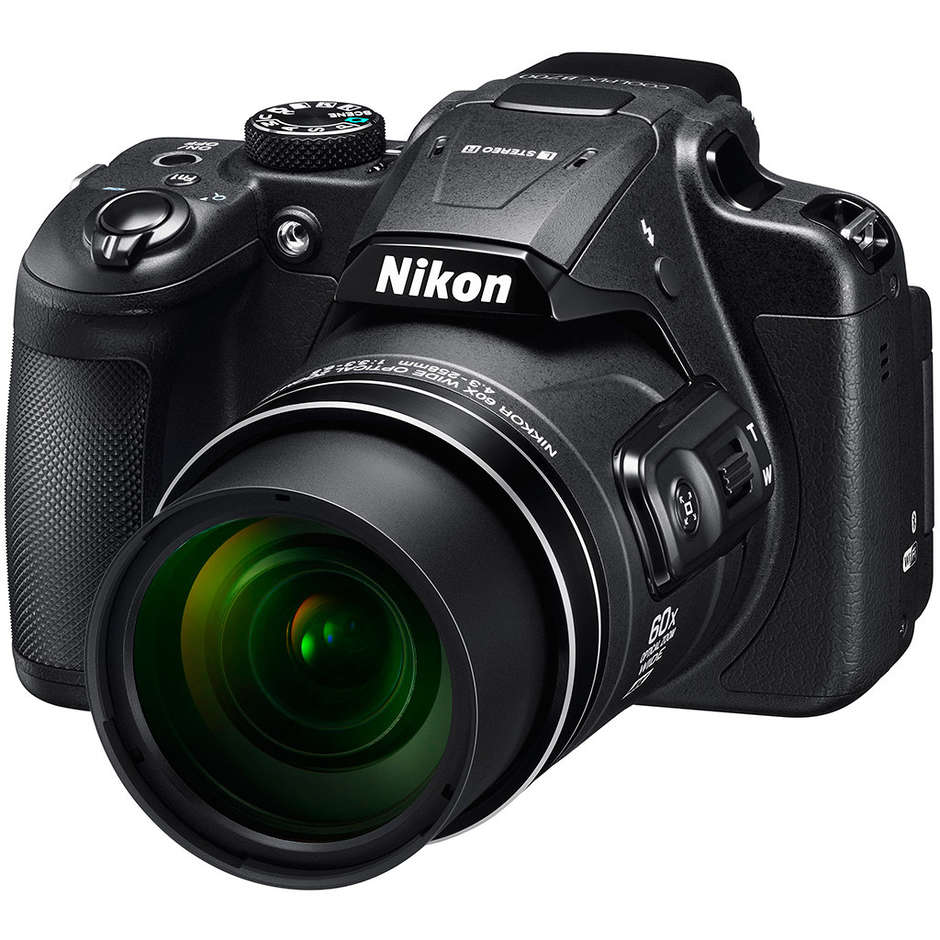 B700 Nikon Coolpix fotocamera digitale compatta 20,3 Mpx snapbridge colore nero