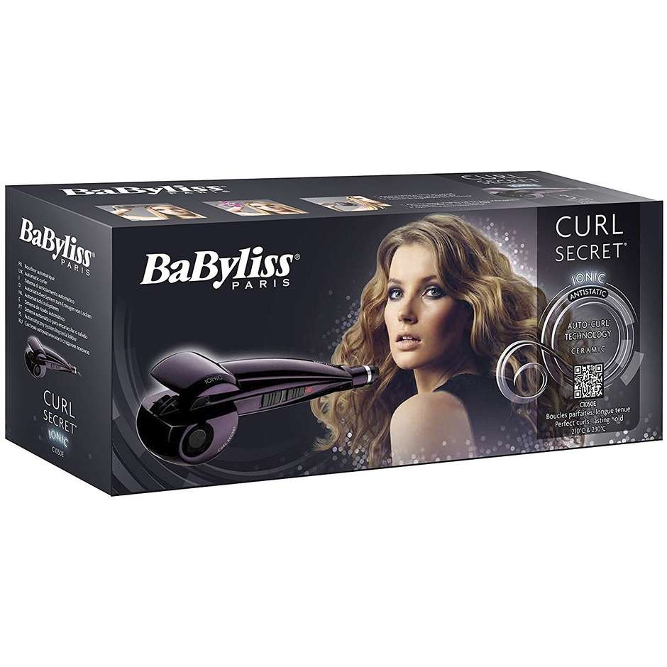 Babyliss C1050E Curl Secret Ionic Arriccia Capelli Automatico 230° colore Viola