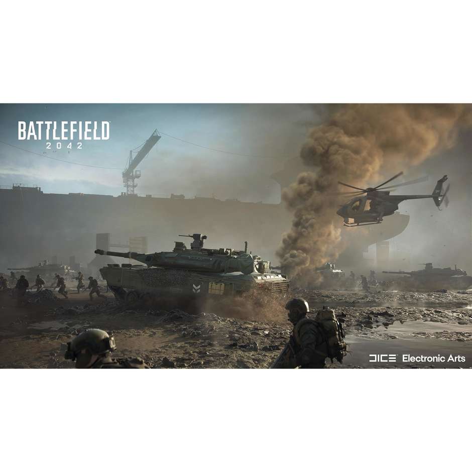 Battlefield 2042 per Xbox One (5035223123002) Sparatutto in Prima Persona Guerra Totale Multiplayer a 64 Giocatori Italiano Disco di Gioco