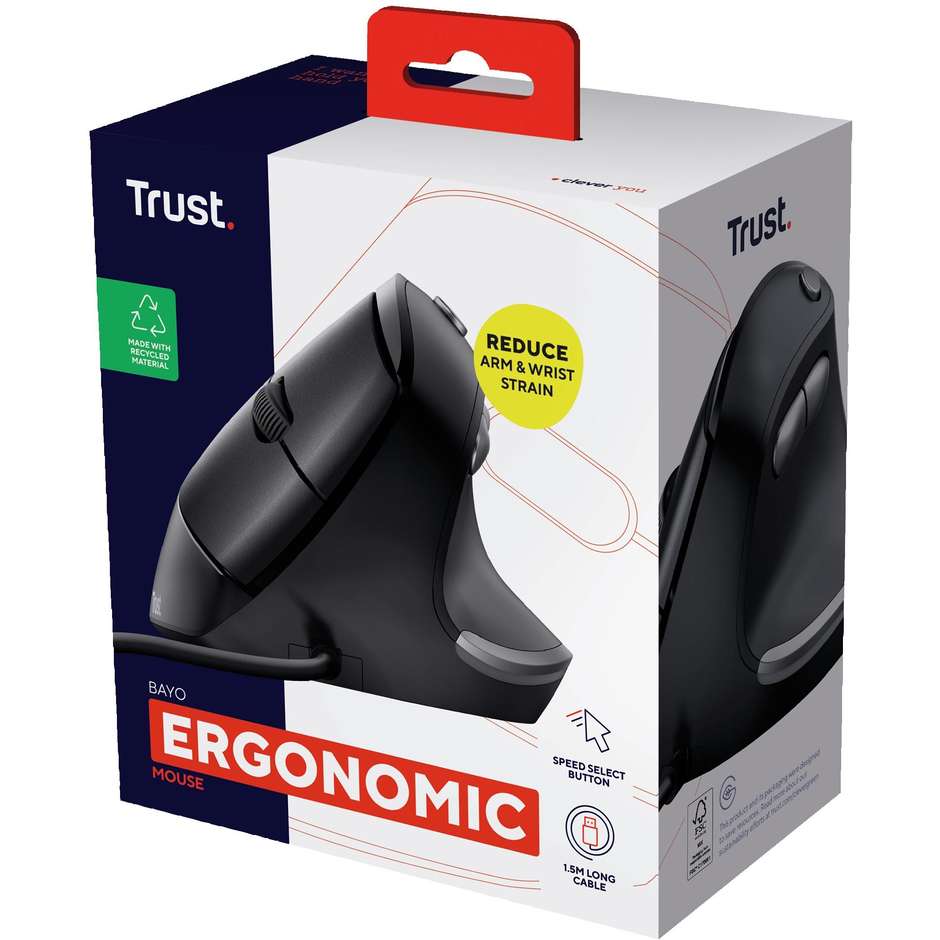 bayo mouse ergonomico verticale