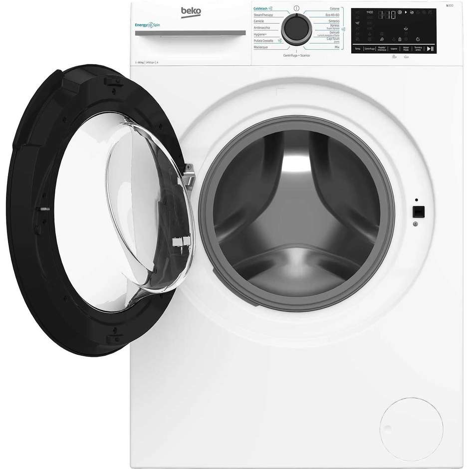 Beko b300 BMW10149DB Lavatrice 10 kg 1400 giri Classe A Bianca