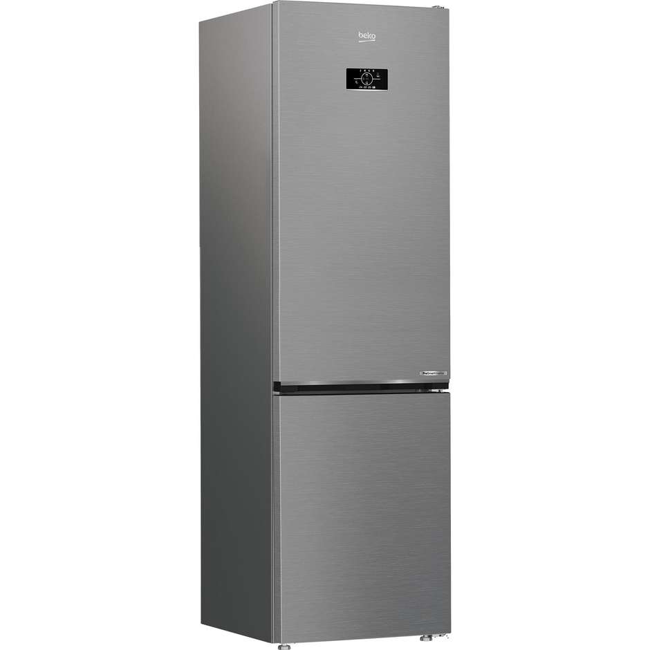 Beko B5RCNA405HXB Frigorifero Combinato Libera installazione Capacita 355 Lt Classe D Colore Alluminio, Argento