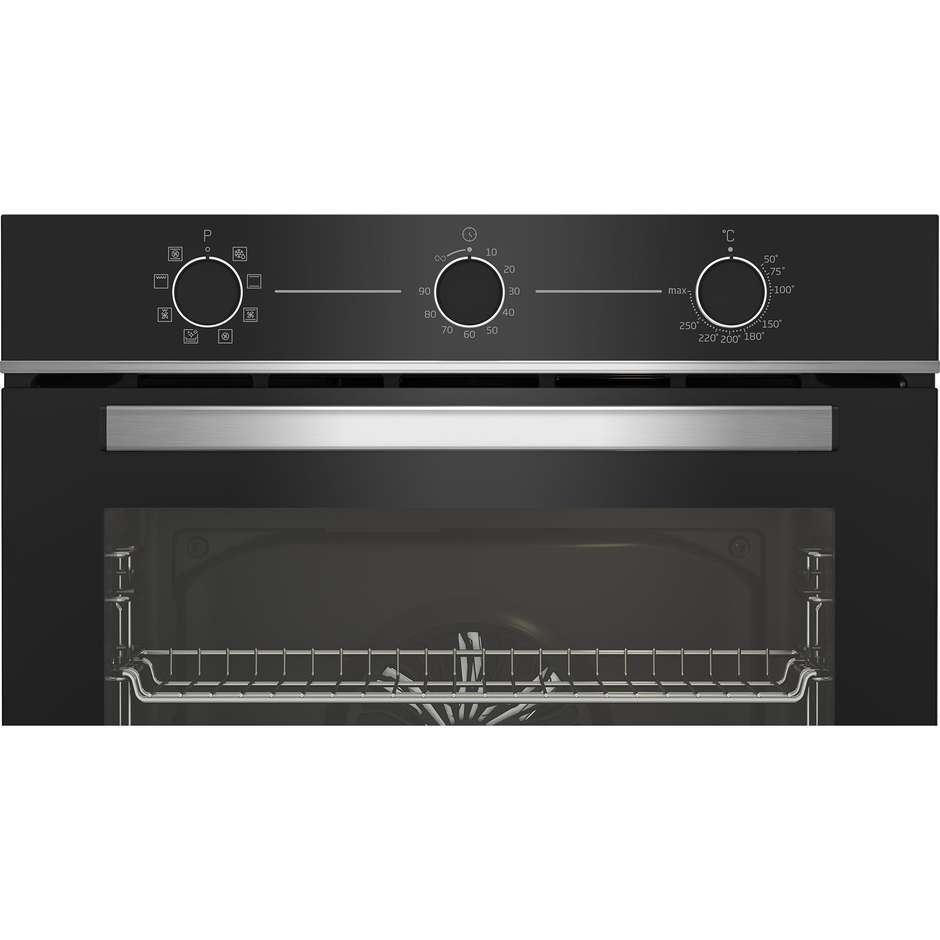 BEKO BBIM13100X Forno da Incasso Multifunzione 72 L Classe A Idrolitico Vapor Clean Nero