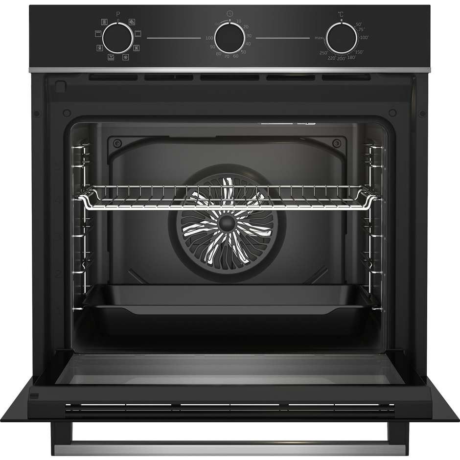 BEKO BBIM13100X Forno da Incasso Multifunzione 72 L Classe A Idrolitico Vapor Clean Nero