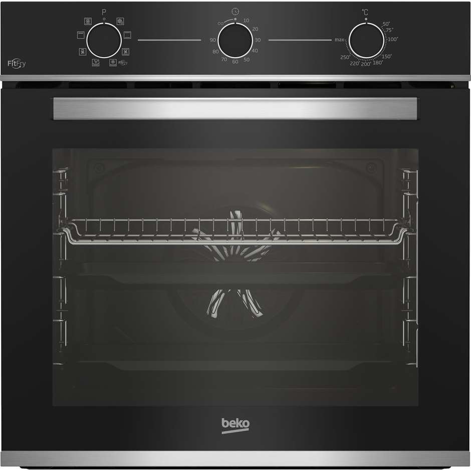 BEKO BBIMA13100X Forno da Incasso Multifunzione 72 L Classe A Idrolitico Vapor Clean Nero