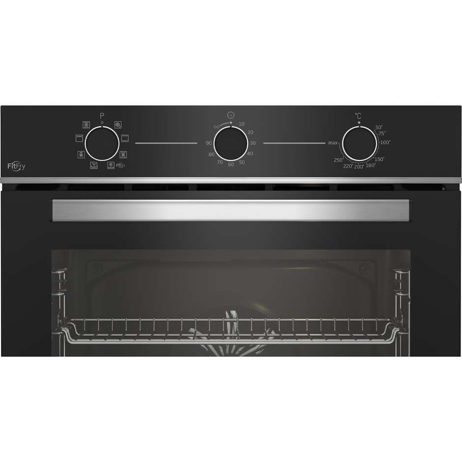 BEKO BBIMA13100X Forno da Incasso Multifunzione 72 L Classe A Idrolitico Vapor Clean Nero