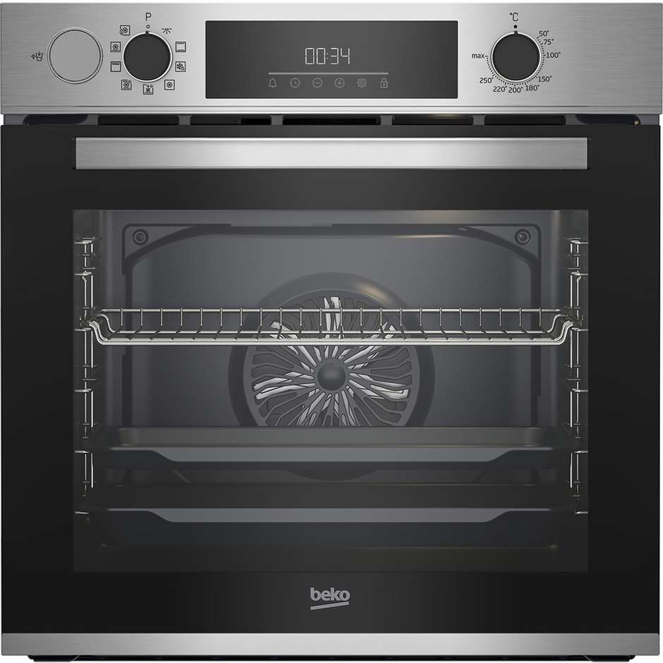 Beko BBIS12300XDE forno da incasso 72 L con cottura assistita a vapore, inox