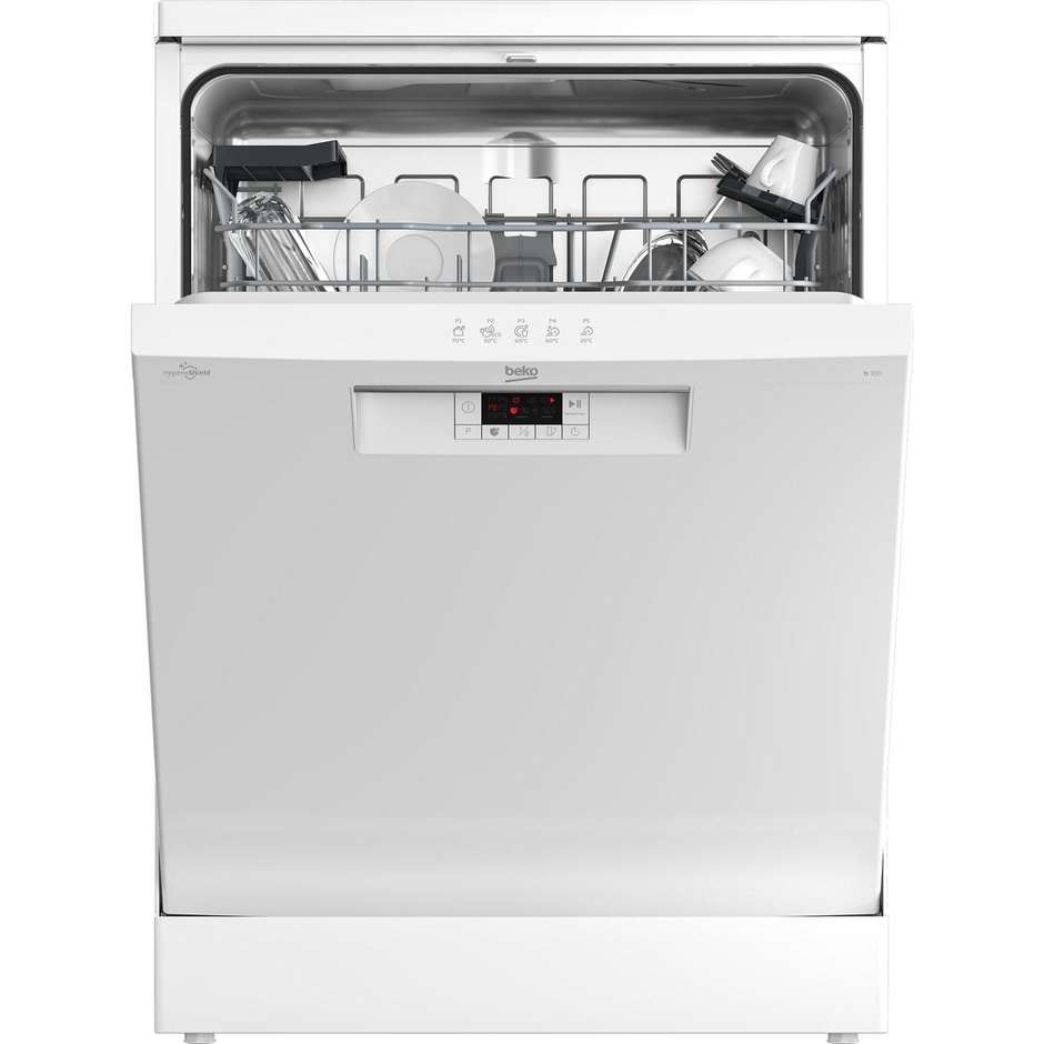 Beko BDFN15D431W Lavastoviglie 14 Coperti 5 Programmi Classe D Colore Bianco