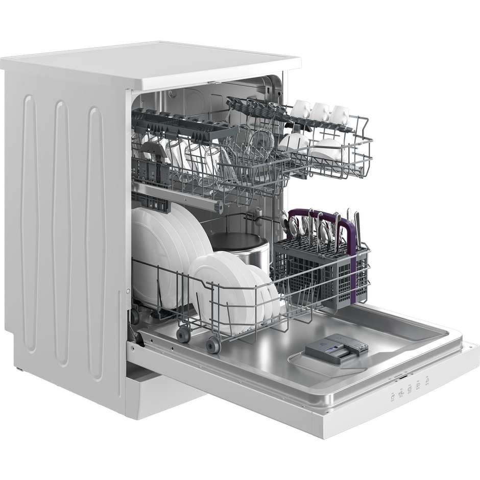 Beko BDFN15D431W lavastoviglie 60 cm 14 coperti bianca, classe D