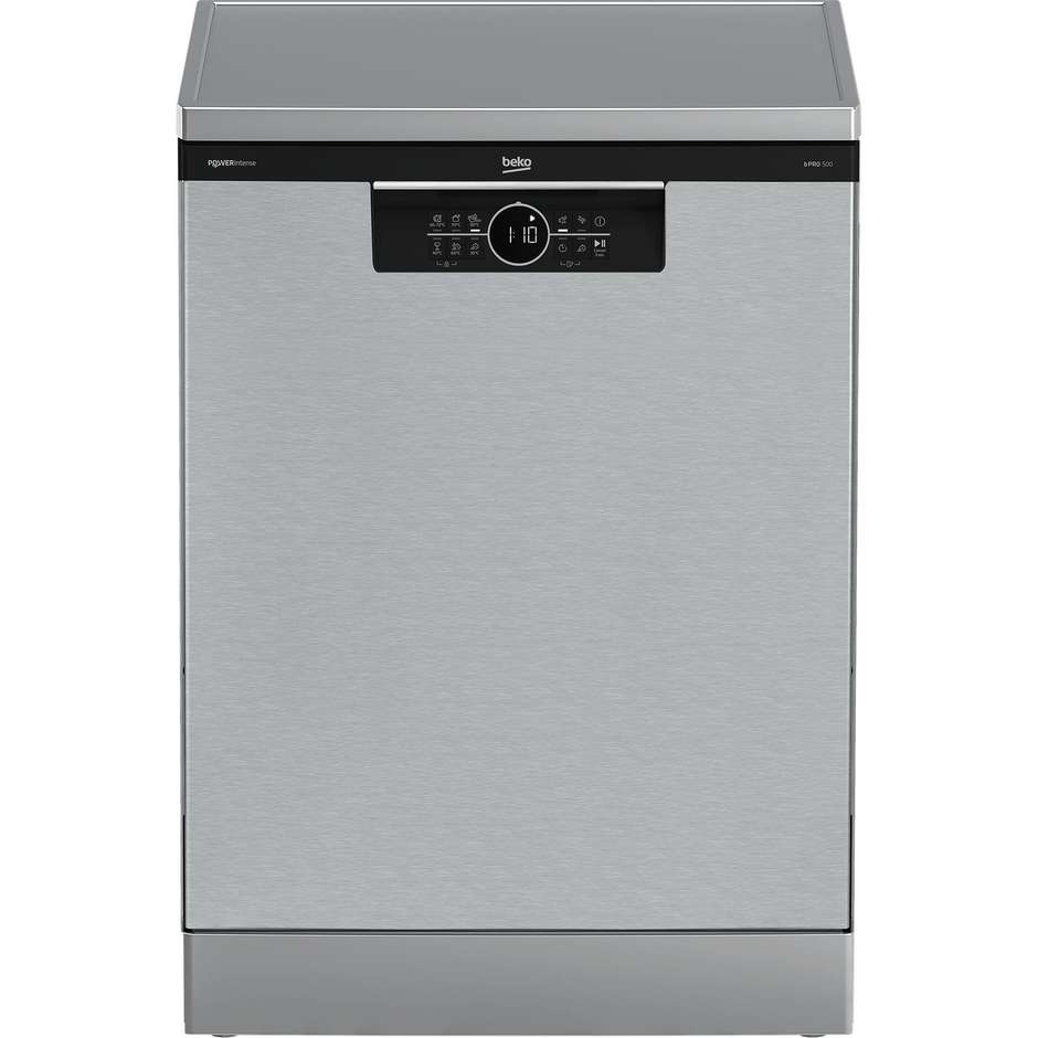 Beko BDFN26560XP Lavastoviglie libera installazione 60 cm 15 coperti Classe A