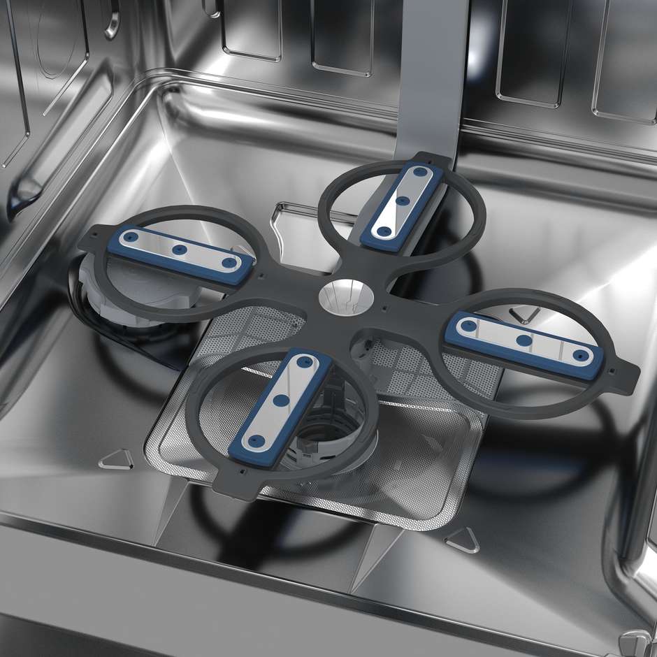 Beko BDFN26560XP Lavastoviglie libera installazione 60 cm 15 coperti Classe A