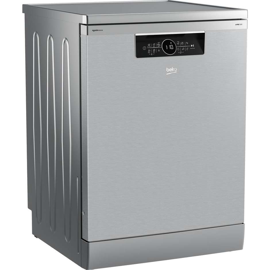 Beko BDFN36541XAWP Lavastoviglie 15 Coperti Classe C AutoDose Wi-Fi Inox