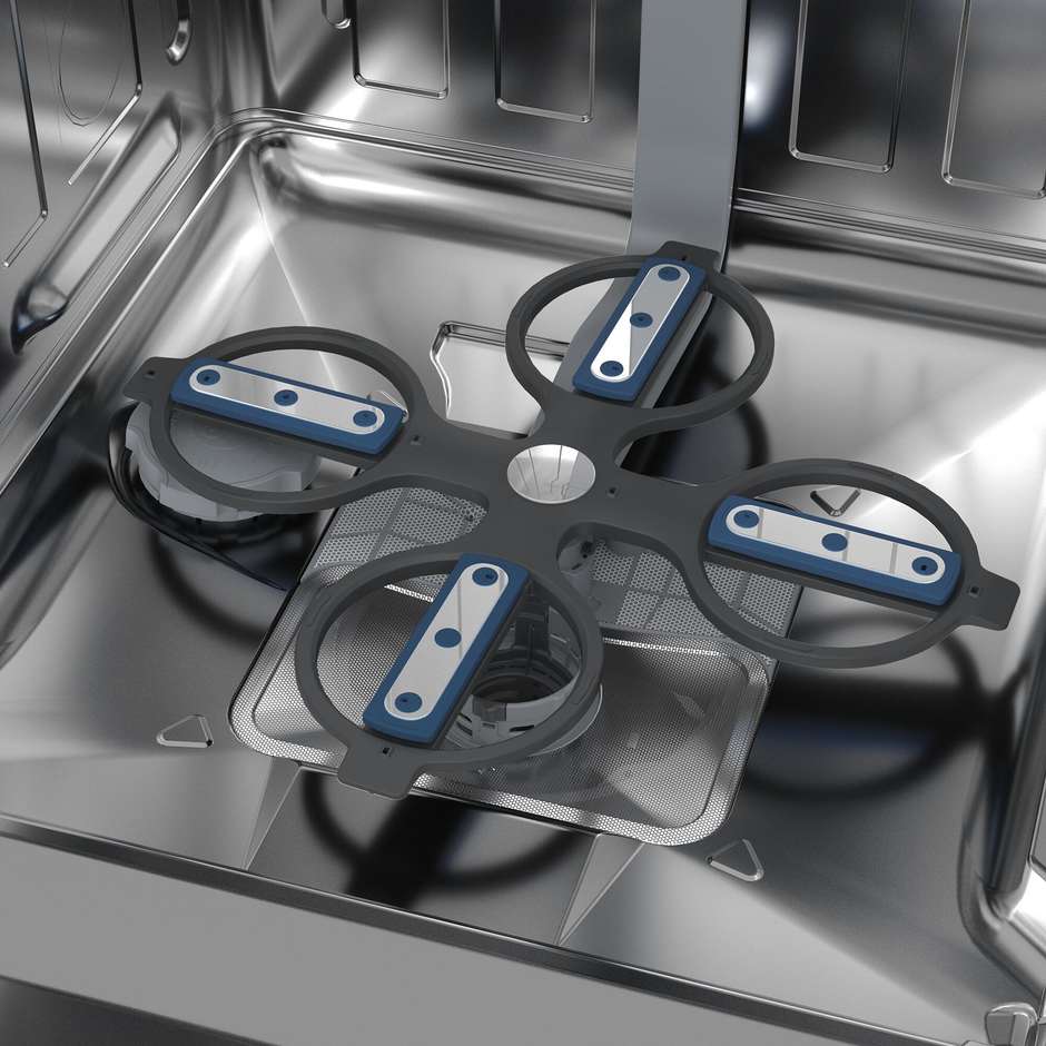 Beko BDFN36541XAWP Lavastoviglie 15 Coperti Classe C AutoDose Wi-Fi Inox
