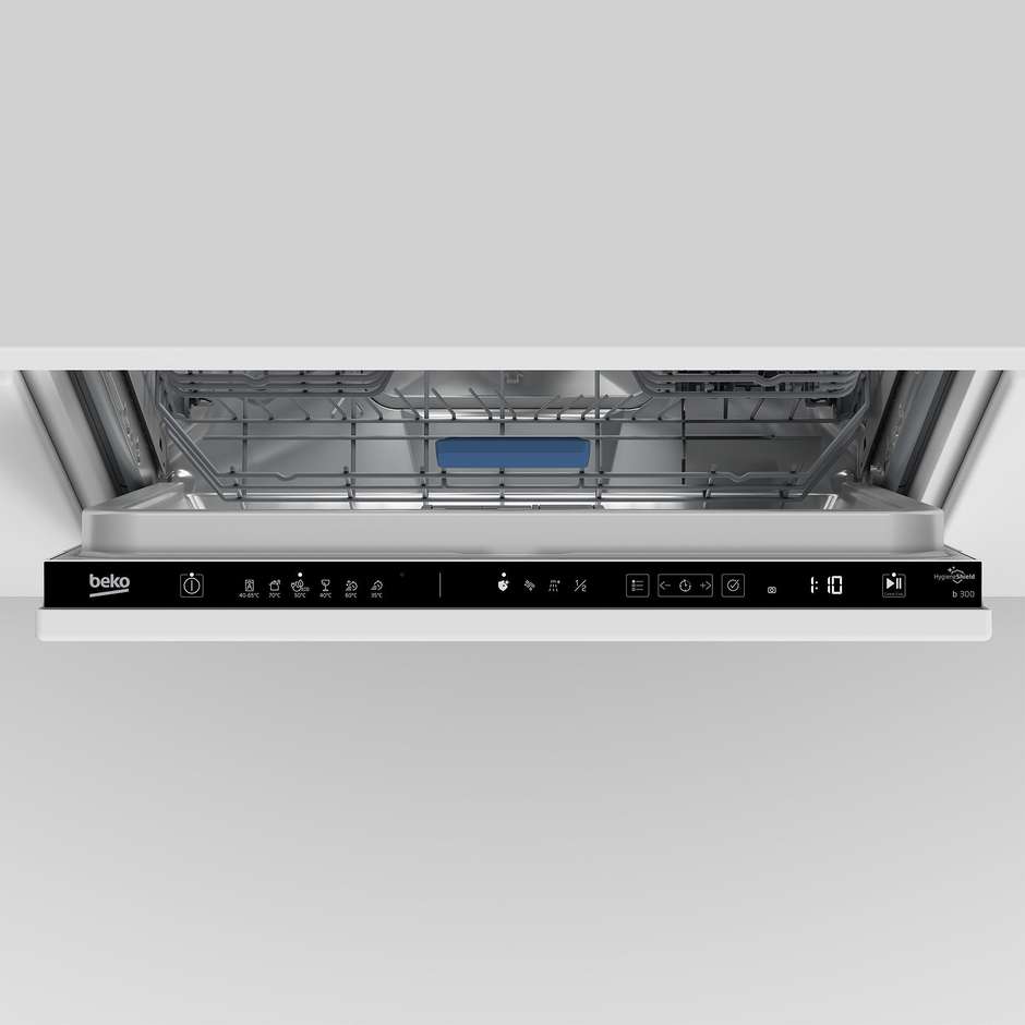 Beko BDIN37530 Lavastoviglie a Scomparsa Totale 60 cm 15 Coperti Sistema SelfDry Motore Inverter Classe D