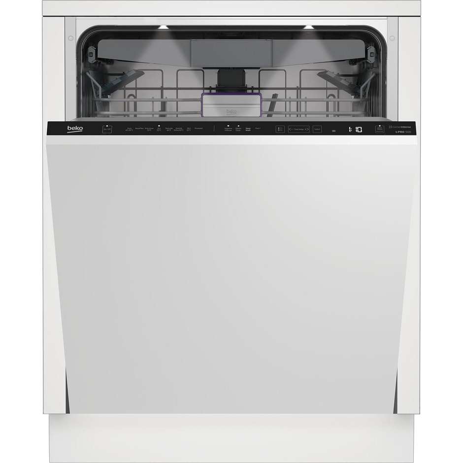 Beko BDIN38650C Lavastoviglie a Scomparsa Totale 60 cm 16 Coperti Classe B CornerIntense DeepWash Inverter