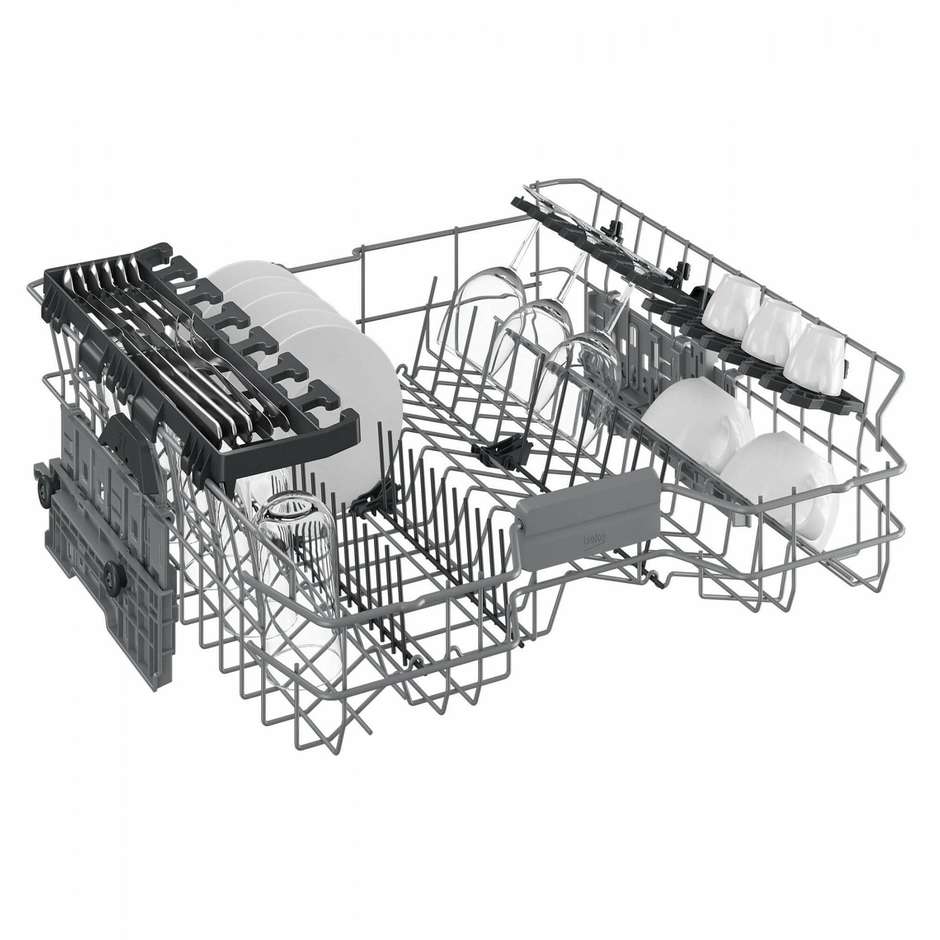 BEKO BDSN26430X Lavastoviglie da Incasso con Frontalino a Vista 60 cm Standard 14 Coperti 6 Programmi Classe D 45 dB Cestelli Modulari