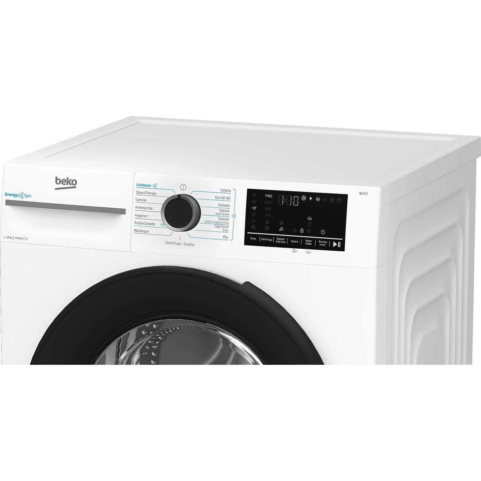 Beko BMW10149DB lavatrice 10 kg, 1400 giri/min, EnergySpin, classe A