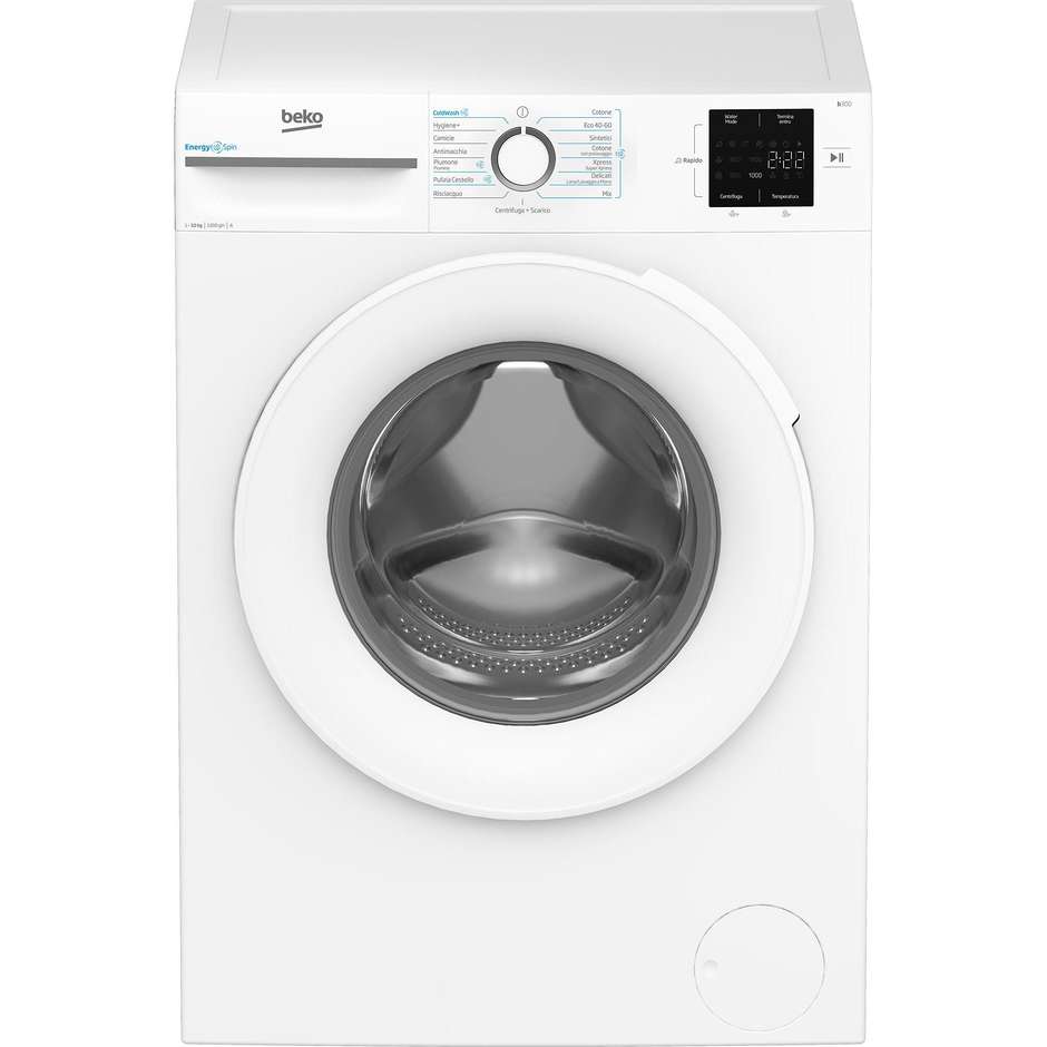 Beko BMWU31021W Lavatrice Carica Frontale Capacita 10 Kg 1200 Giri/min Classe A Colore Bianco