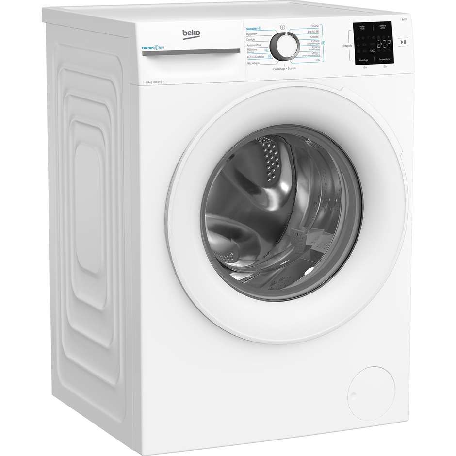 Beko BMWU31021W Lavatrice Carica Frontale Capacita 10 Kg 1200 Giri/min Classe A Colore Bianco