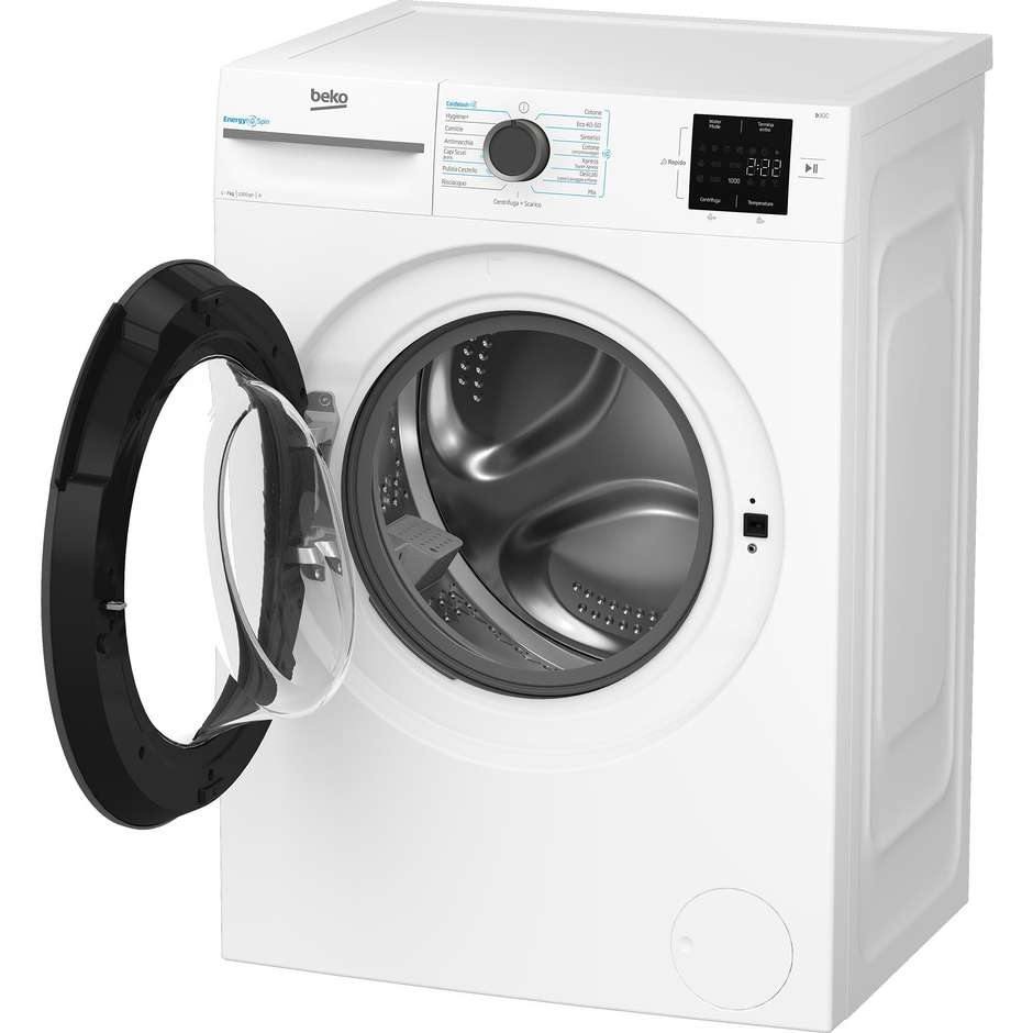 Beko BMWU3721A Lavatrice Carica frontale Capacita 7 Kg Classe A 1200 Giri/min Colore Bianco