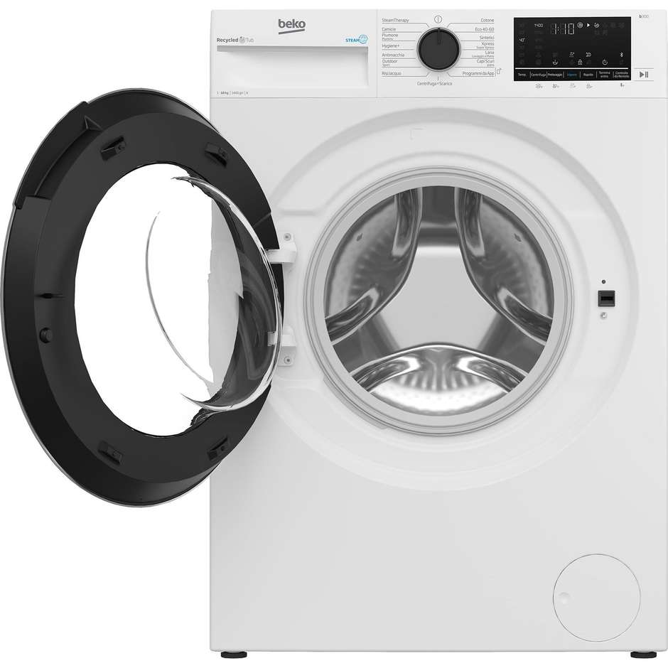 Beko BWT5104BF Lavatrice Carica Frontale Capacita 10 kg 1400 Giri/min Classe A Colore Bianco