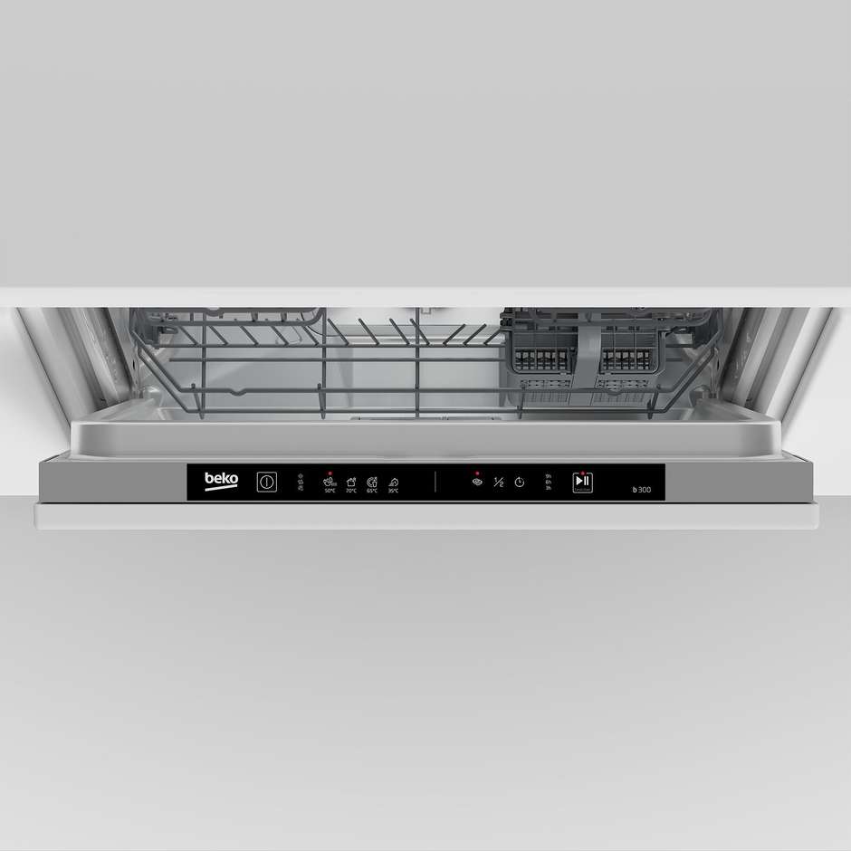 Beko DIN34330 Lavastoviglie da incasso 13 Coperti 4 Programmi Classe D Colore Bianco