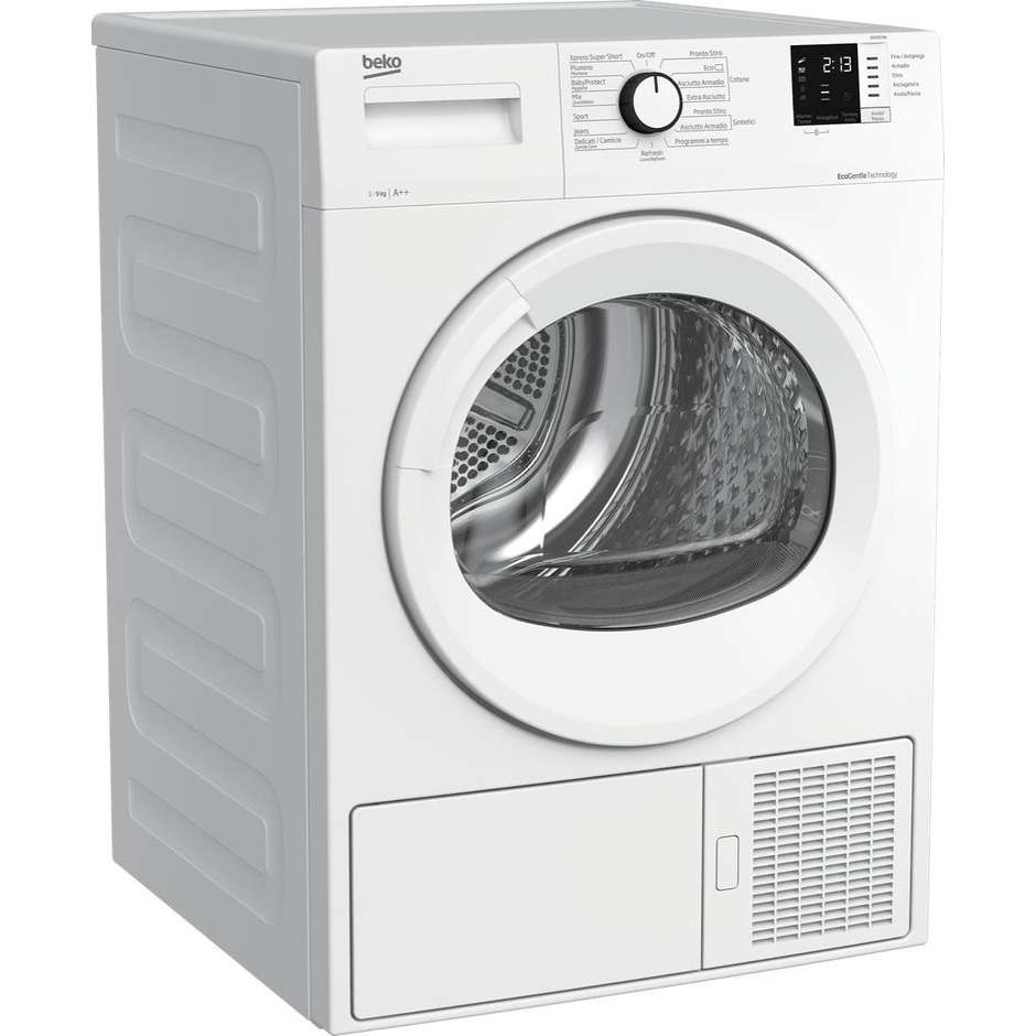 Beko DRX923W Asciugatrice Pompa di Calore 9 Kg Classe A++ colore bianco