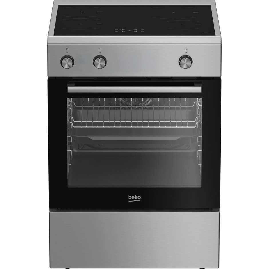 Beko FBE69100X Cucina a Induzione Multifunzione 60x60 cm Acciaio Inox