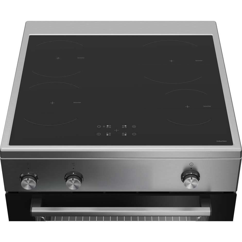 Beko FBE69100X Cucina a Induzione Multifunzione 60x60 cm Acciaio Inox