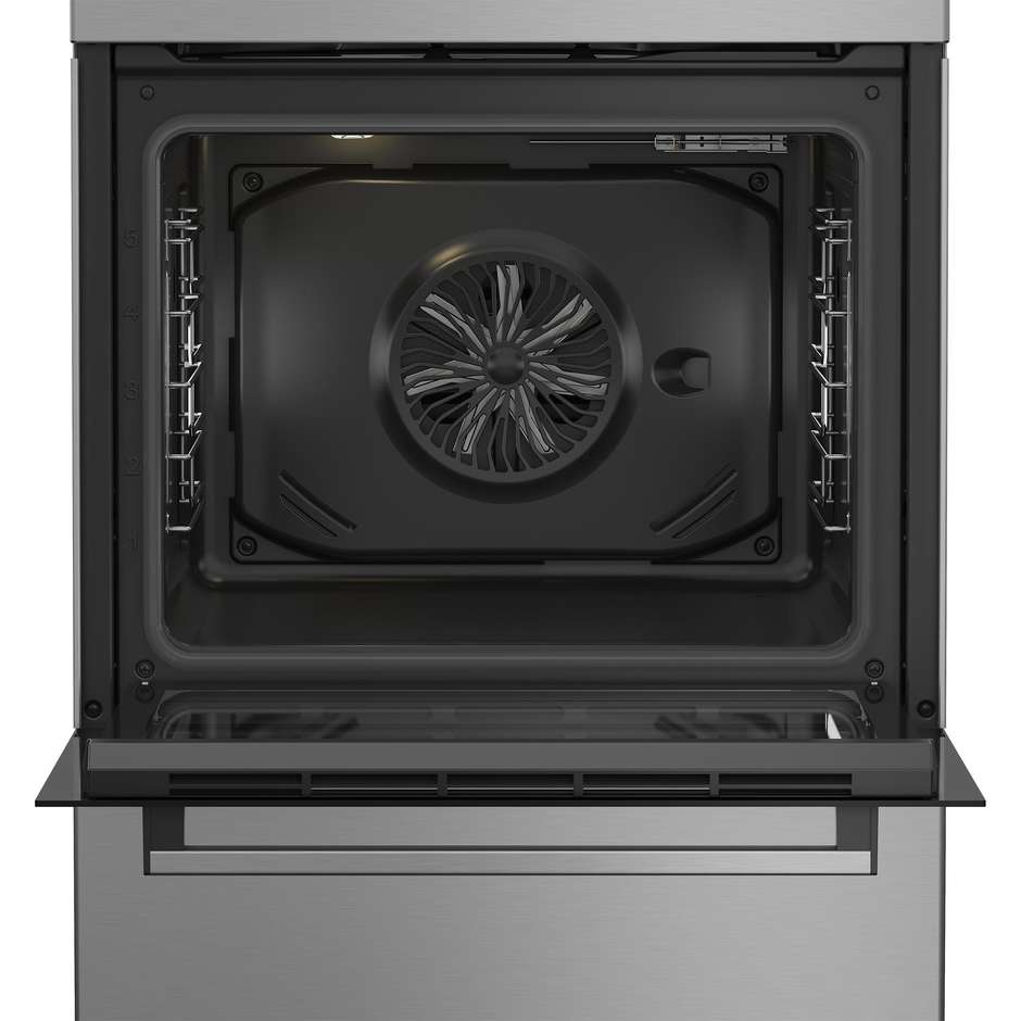 Beko FBE69100X Cucina a Induzione Multifunzione 60x60 cm Acciaio Inox
