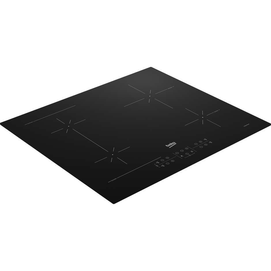 BEKO HII64200SFMT Piano Cottura a Induzione 60 cm 4 Zone Touch Control Nero