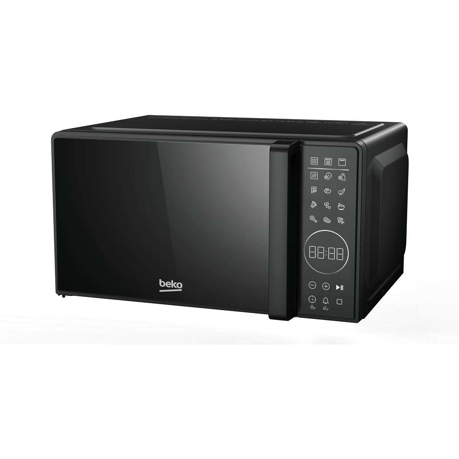 Beko MGC20130BFB Forno a Microonde con Grill 20 L, 700 W Microonde, 1000 W Grill, Touch, Nero