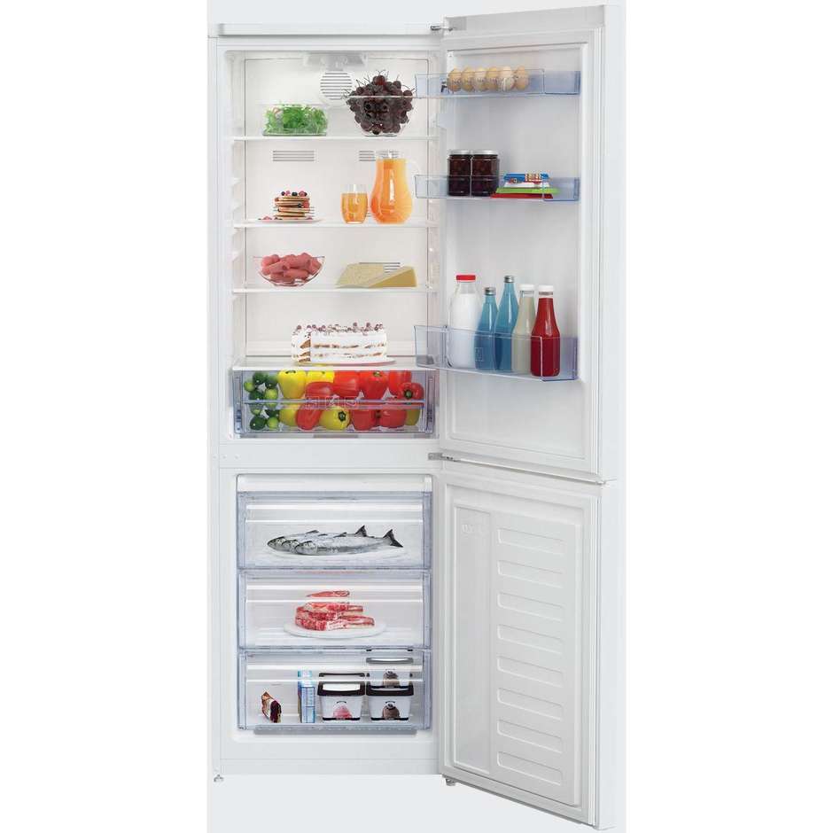 Beko RCNA320K20W frigorifero combinato 287 litri classe A+ Total No Frost bianco