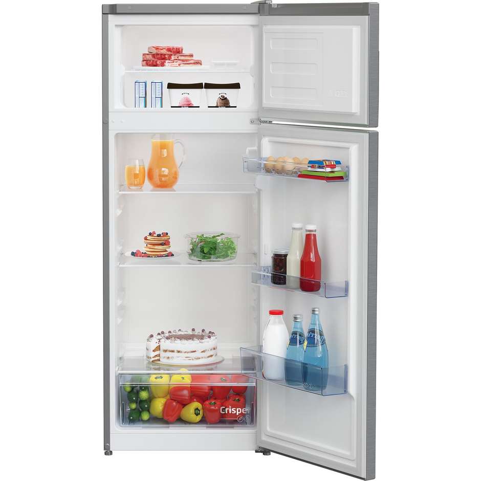 Beko RDSA240K40SN Frigorifero Doppia Porta Compatto 54 cm MinFrost 223 L Classe E Silver