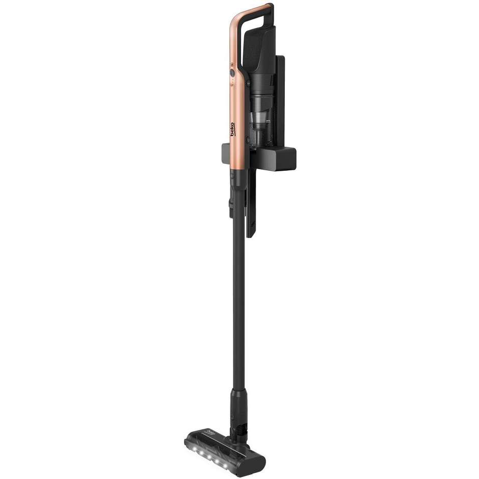 Beko VRT65421VC Scopa Elettrica Ricaricabile Senza Fili Ciclonica 250 W 21,6 V 0,7 L Nero/Rosa