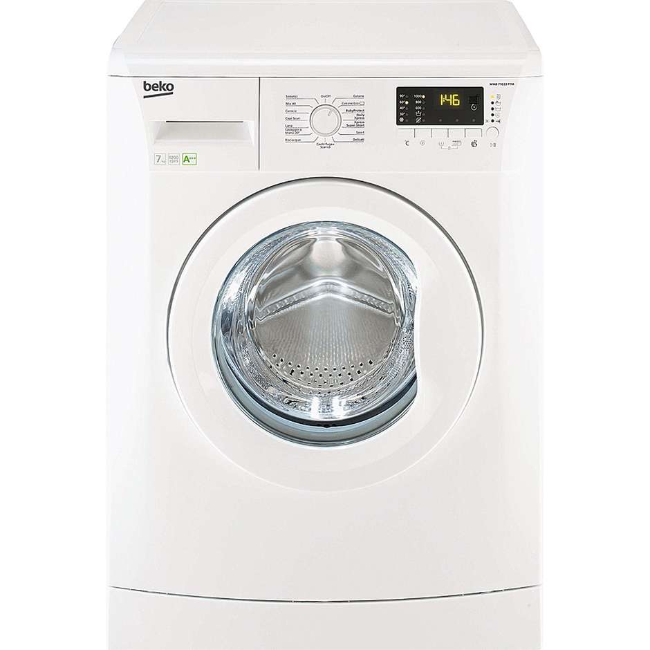 Beko WMB71233M lavatrice carica frontale 7 Kg 1200 giri classe A+++ colore bianco