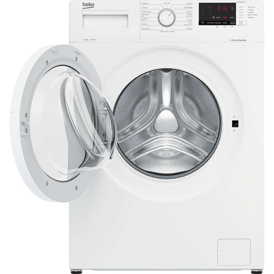 Beko WUXS61032W Lavatrice Carica Frontale Capacita 6 kg 1000 Giri/min Classe D Colore Bianco