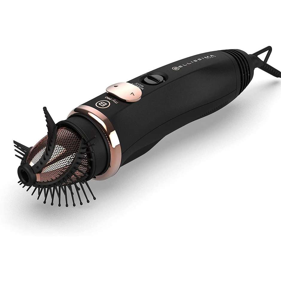 Bellissima Miracle Wave GH19 1100 Spazzola ad aria rotante ceramica 1100W Nero Rosa