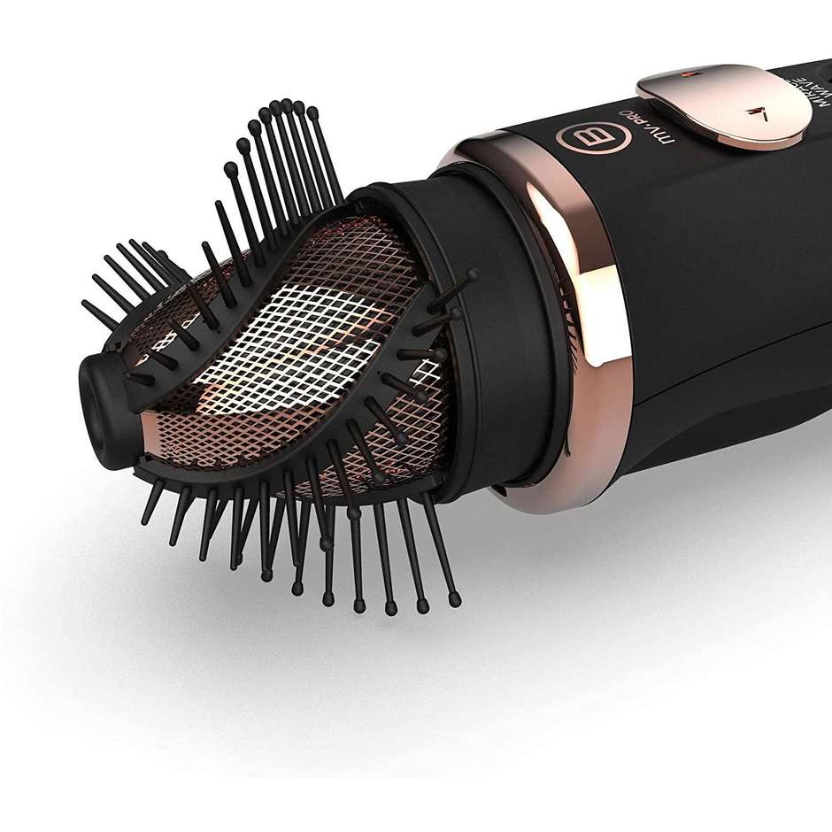 Bellissima Miracle Wave GH19 1100 Spazzola ad aria rotante ceramica 1100W Nero Rosa
